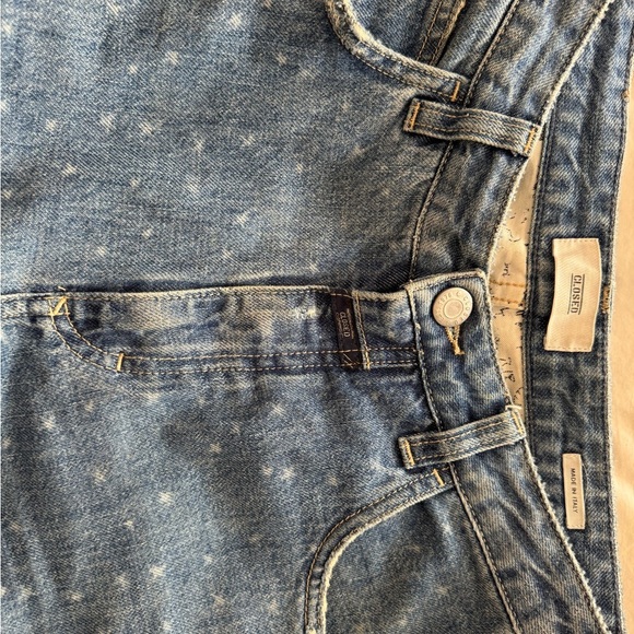 Closed Blue Denim Jeans, cropped with star design - Picture 3 of 6